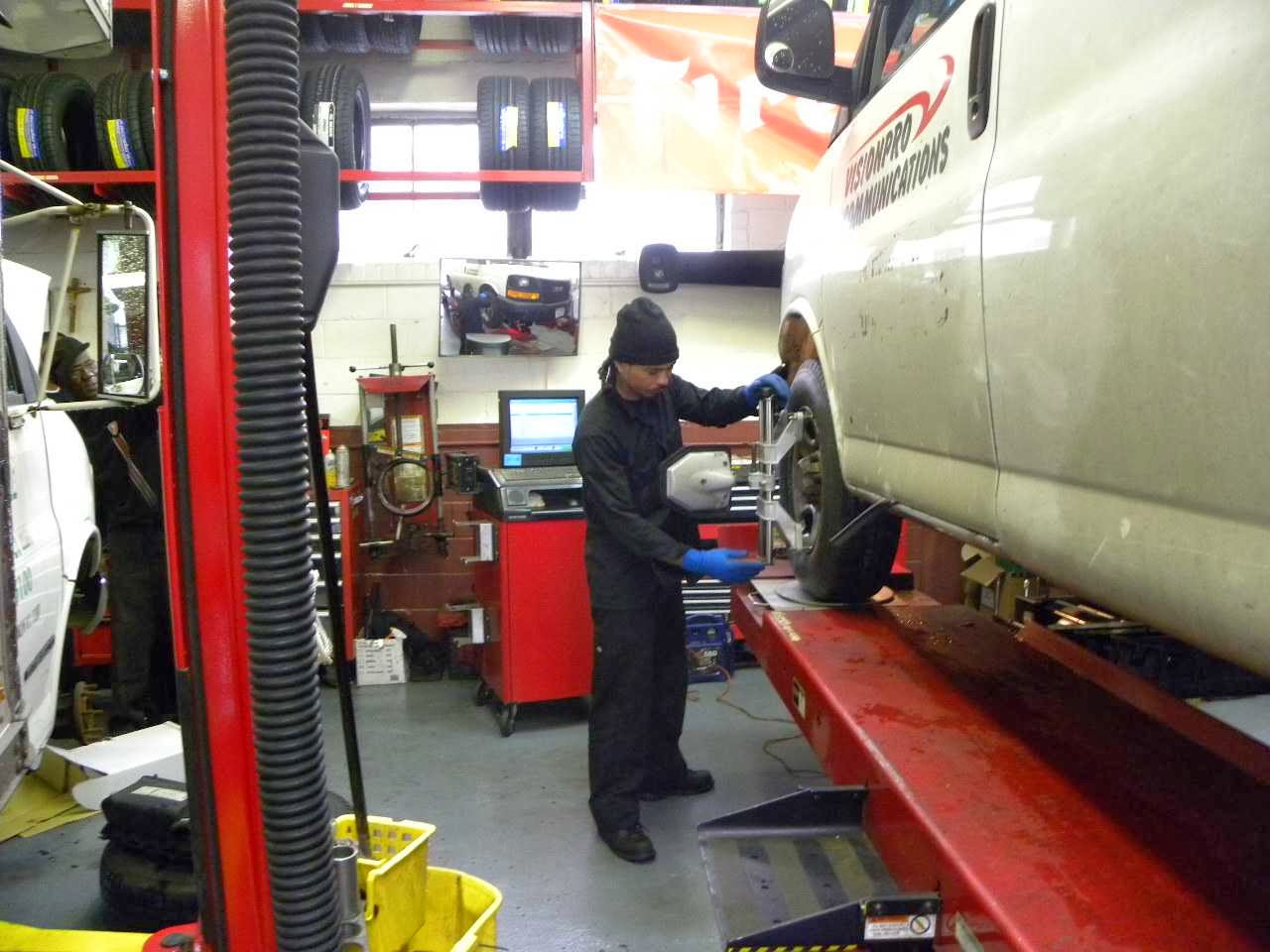 Photo of Express Wheel Alignment Tire Sales & Service. in Brooklyn City, New York, United States - 7 Picture of Point of interest, Establishment, Car repair