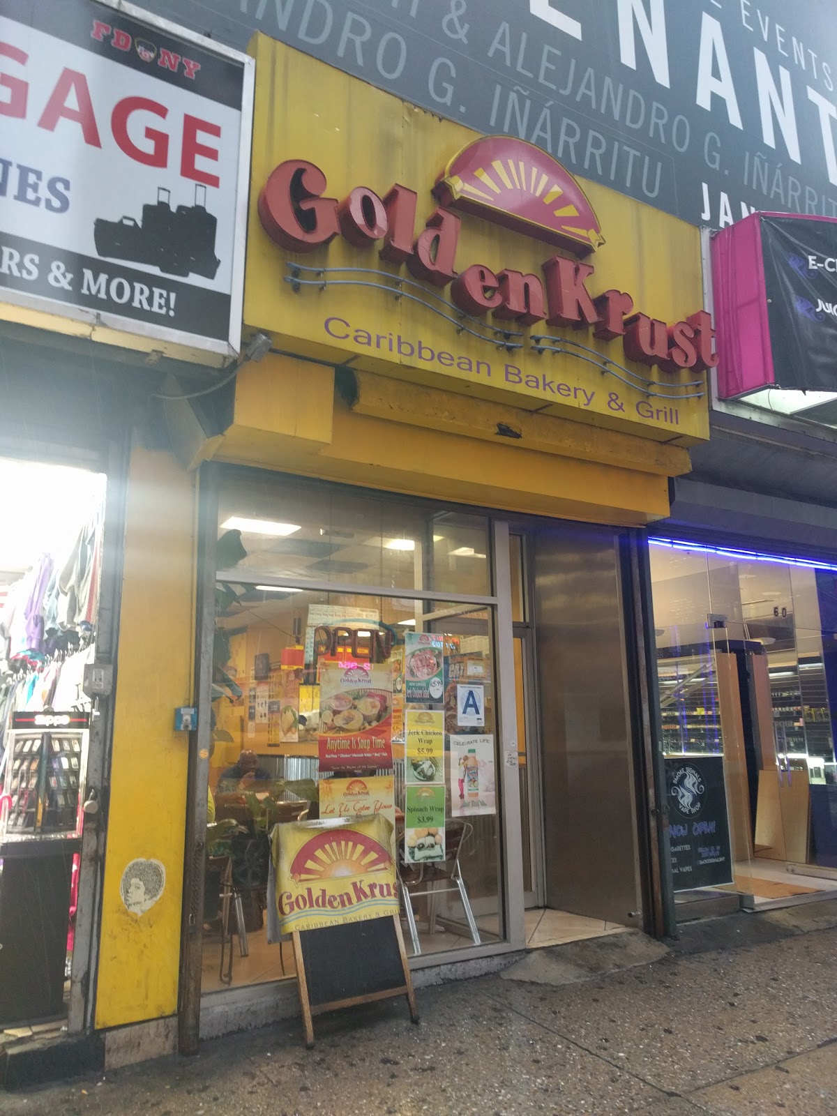 Photo of Golden Krust in New York City, New York, United States - 3 Picture of Restaurant, Food, Point of interest, Establishment, Store, Bakery