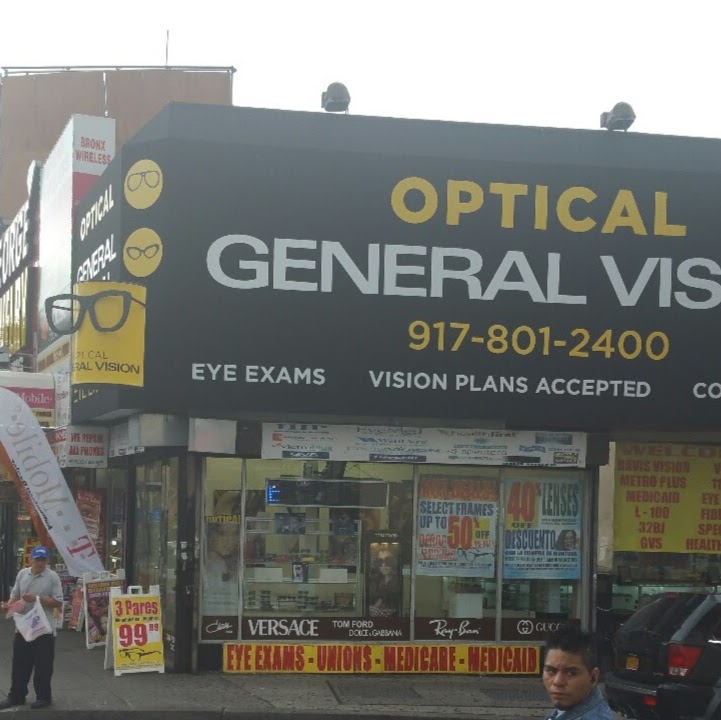 Photo of General Vision Services in Bronx City, New York, United States - 1 Picture of Point of interest, Establishment, Store, Health