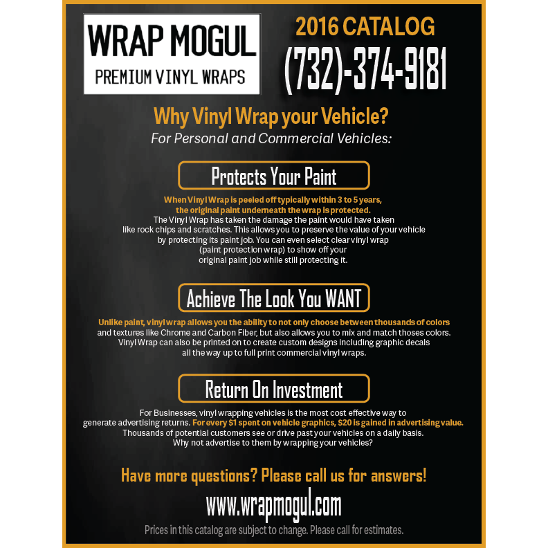 Photo of Wrap Mogul Premium Vinyl Wraps in Perth Amboy City, New Jersey, United States - 4 Picture of Point of interest, Establishment, Store, Car repair