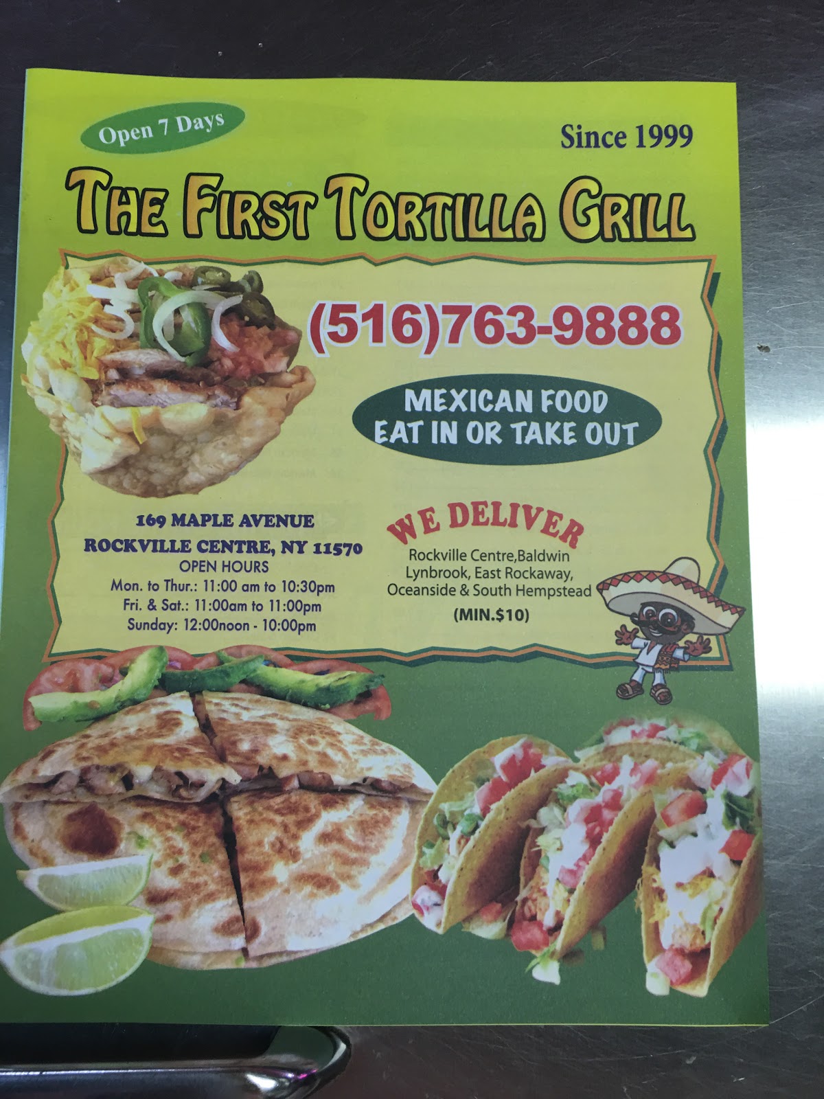 Photo of The First Tortilla Grill in Rockville Centre City, New York, United States - 1 Picture of Restaurant, Food, Point of interest, Establishment