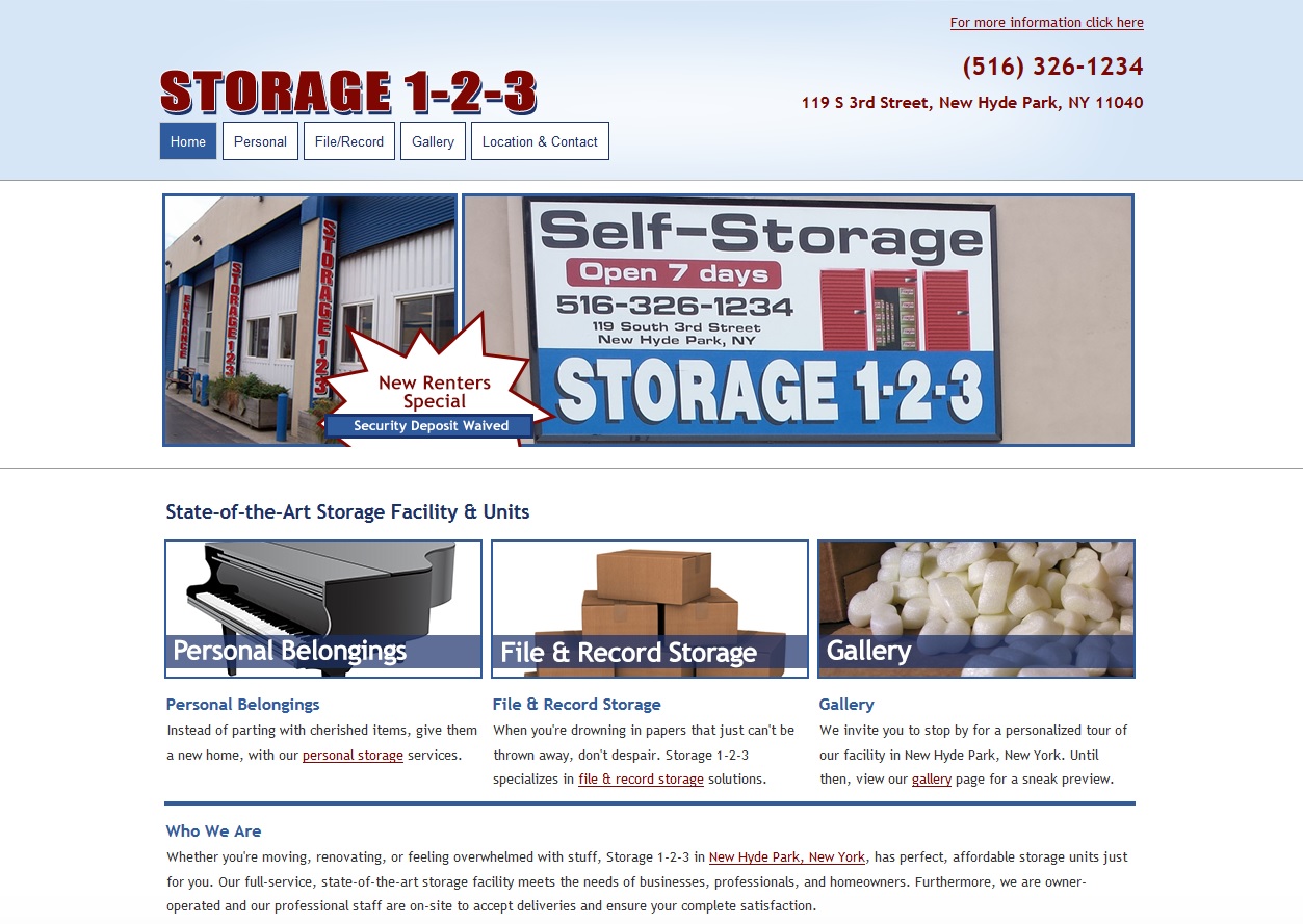 Photo of Storage 1-2-3 Inc in New Hyde Park City, New York, United States - 2 Picture of Point of interest, Establishment, Moving company, Storage