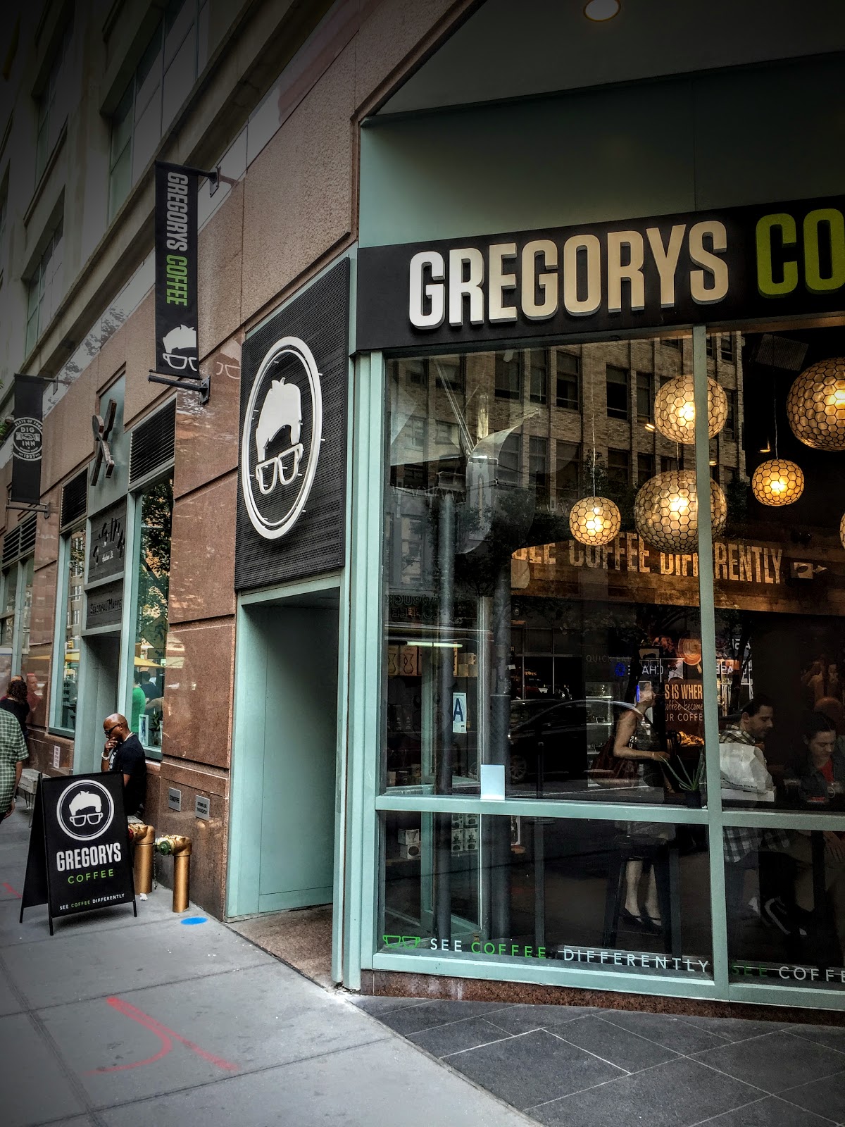 Photo of Gregorys Coffee in New York City, New York, United States - 2 Picture of Food, Point of interest, Establishment, Store, Cafe