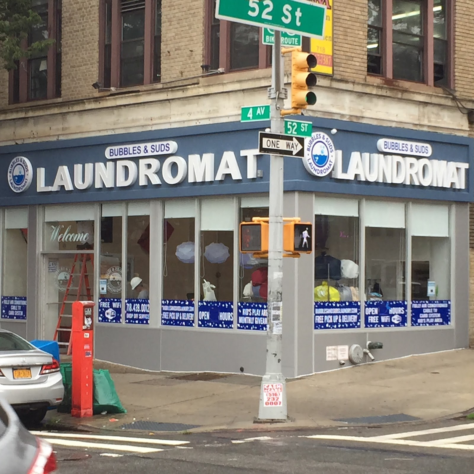 Photo of Bubbles & Suds Laundromat in Kings County City, New York, United States - 1 Picture of Point of interest, Establishment, Laundry