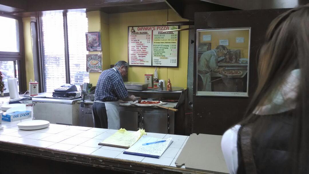 Photo of Di Fara Pizza in Brooklyn City, New York, United States - 8 Picture of Restaurant, Food, Point of interest, Establishment, Meal takeaway