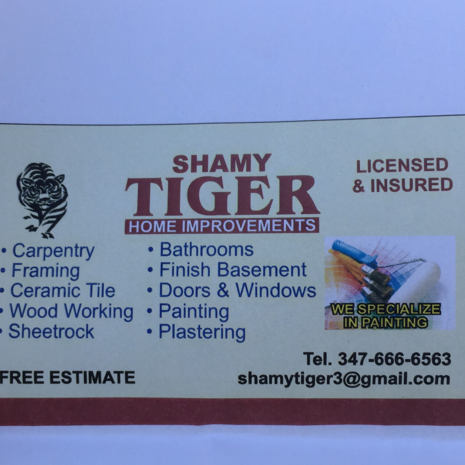 Photo of Shamy tiger construction in Queens City, New York, United States - 1 Picture of Point of interest, Establishment, General contractor