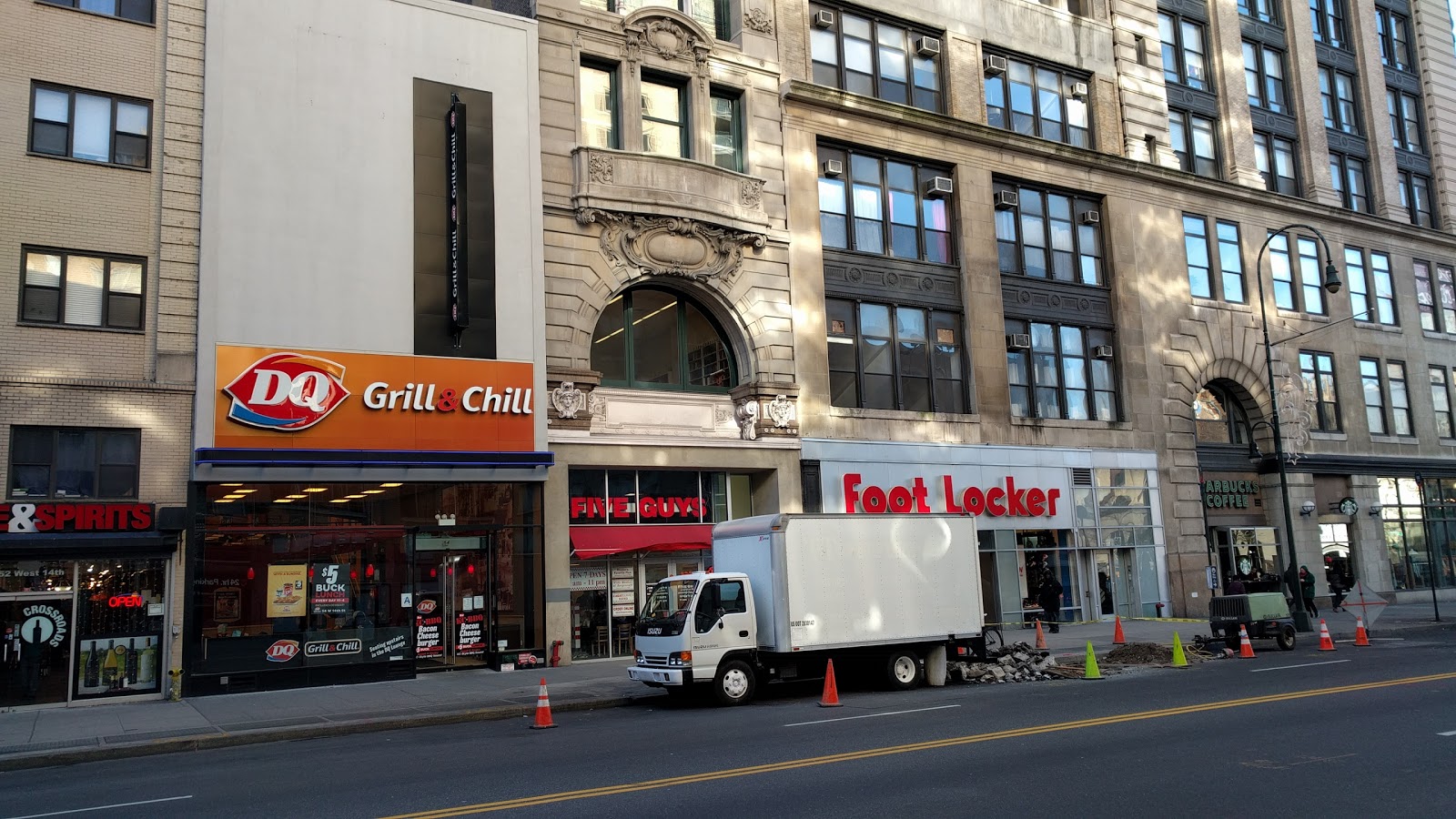 Photo of Five Guys Burgers and Fries in New York City, New York, United States - 1 Picture of Restaurant, Food, Point of interest, Establishment, Meal takeaway