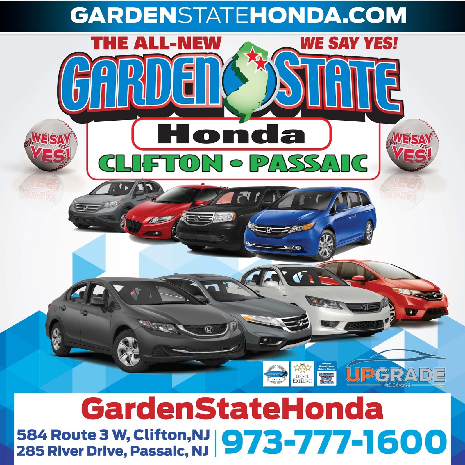 Photo of Garden State Honda in Passaic City, New Jersey, United States - 1 Picture of Point of interest, Establishment, Car dealer, Store, Car repair