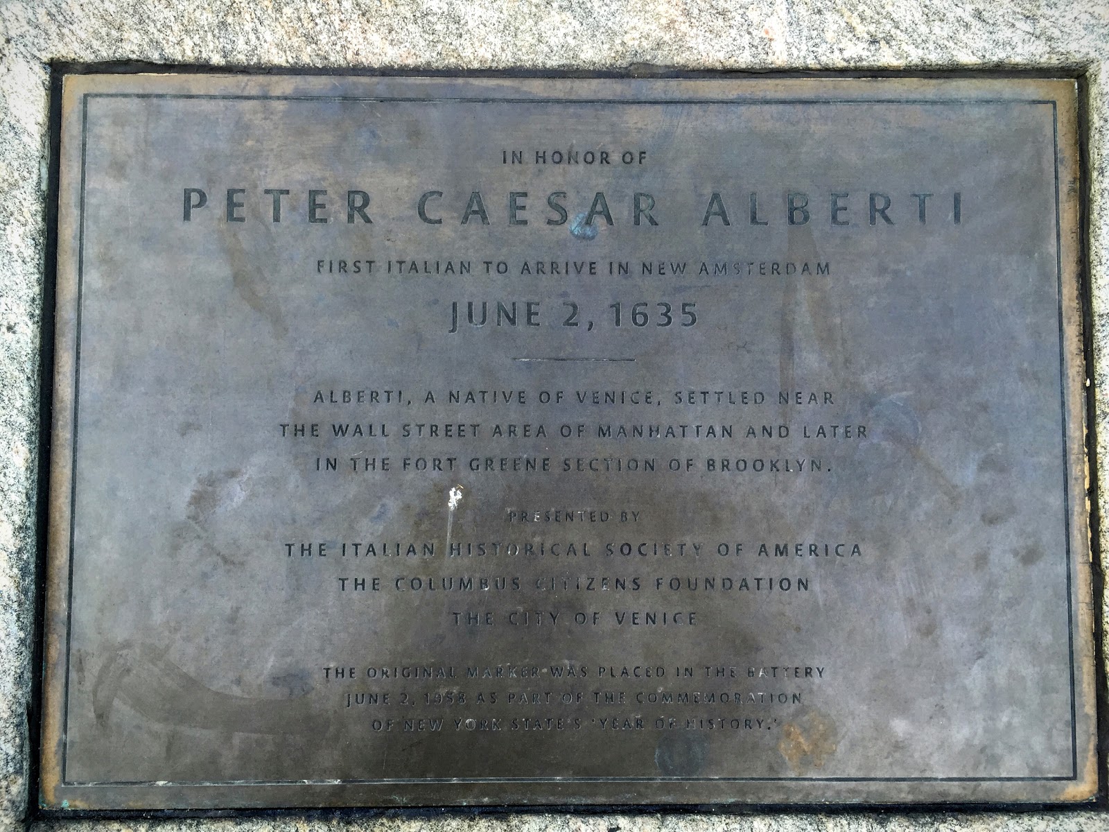 Photo of Peter Caesar Alberti Marker in New York City, New York, United States - 9 Picture of Point of interest, Establishment