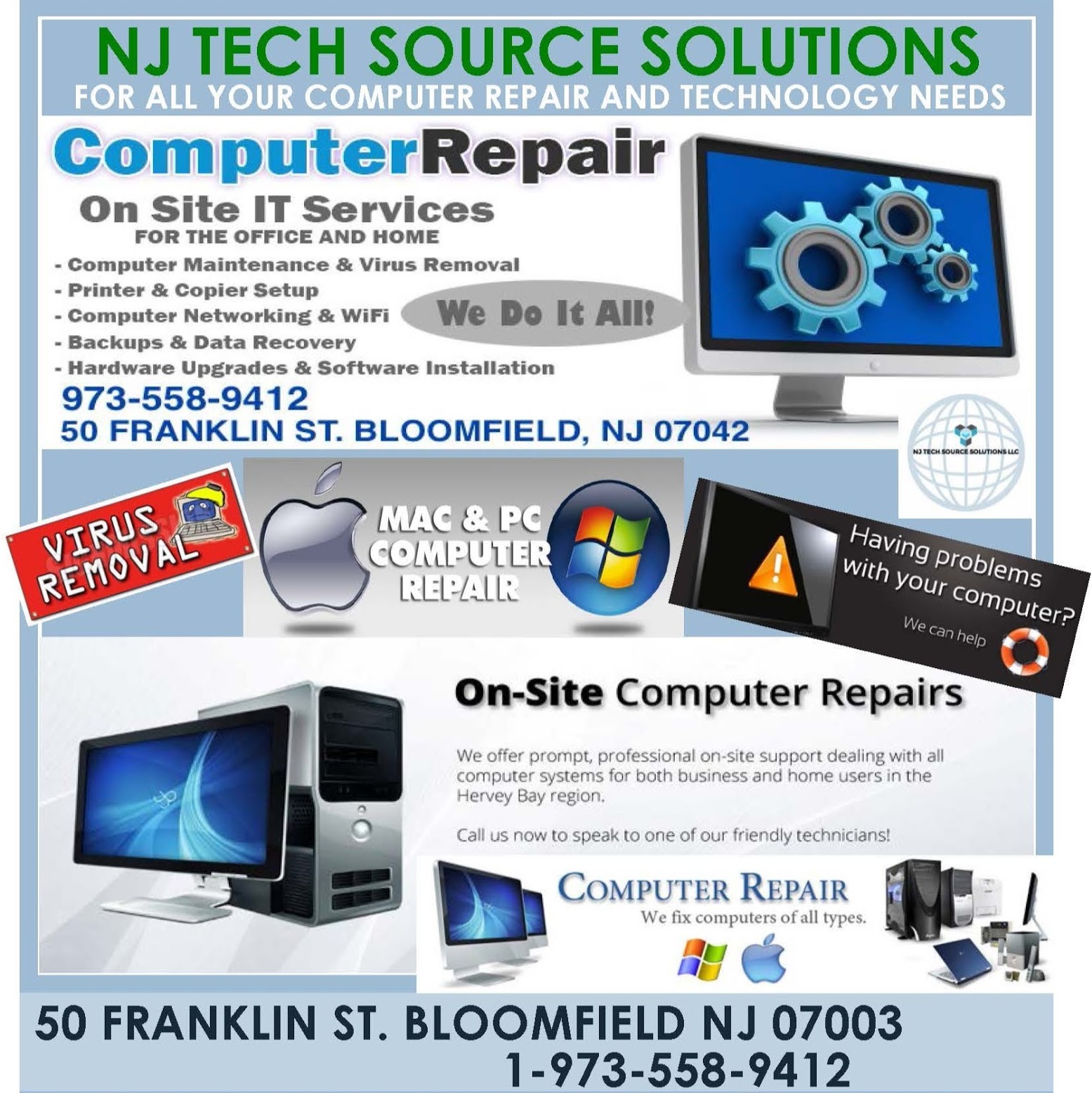 Photo of NJ TECH SOURCE SOLUTIONS in Essex County City, New Jersey, United States - 1 Picture of Point of interest, Establishment