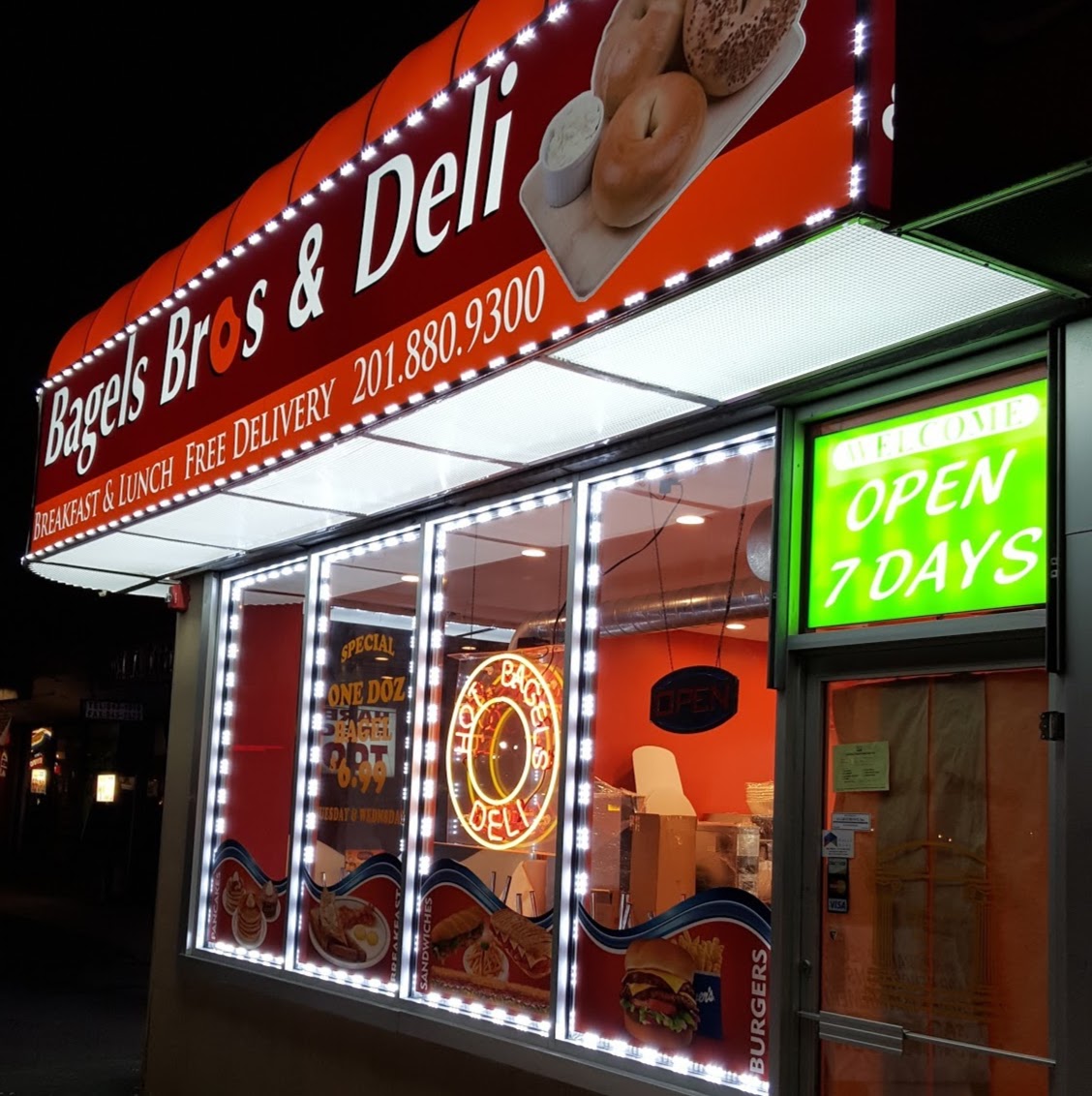 Photo of Bagel Bros Deli in Saddle Brook City, New Jersey, United States - 1 Picture of Food, Point of interest, Establishment, Store, Bakery