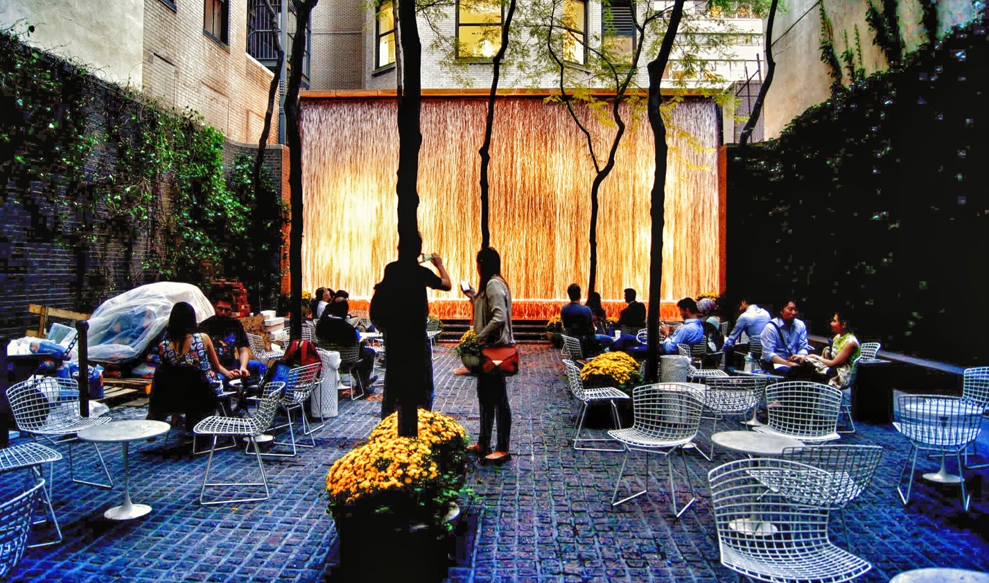 Photo of Paley Park in New York City, New York, United States - 4 Picture of Point of interest, Establishment, Park