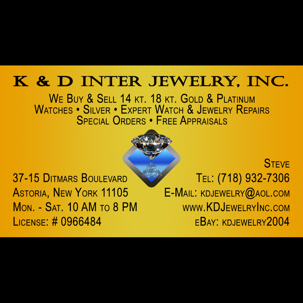 Photo of K & D Jewelry & Gold Buyers in Astoria City, New York, United States - 7 Picture of Point of interest, Establishment, Finance, Store, Jewelry store