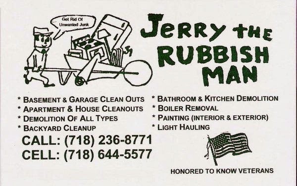 Photo of Jerry the Rubbish Man Co in Kings County City, New York, United States - 1 Picture of Point of interest, Establishment, General contractor