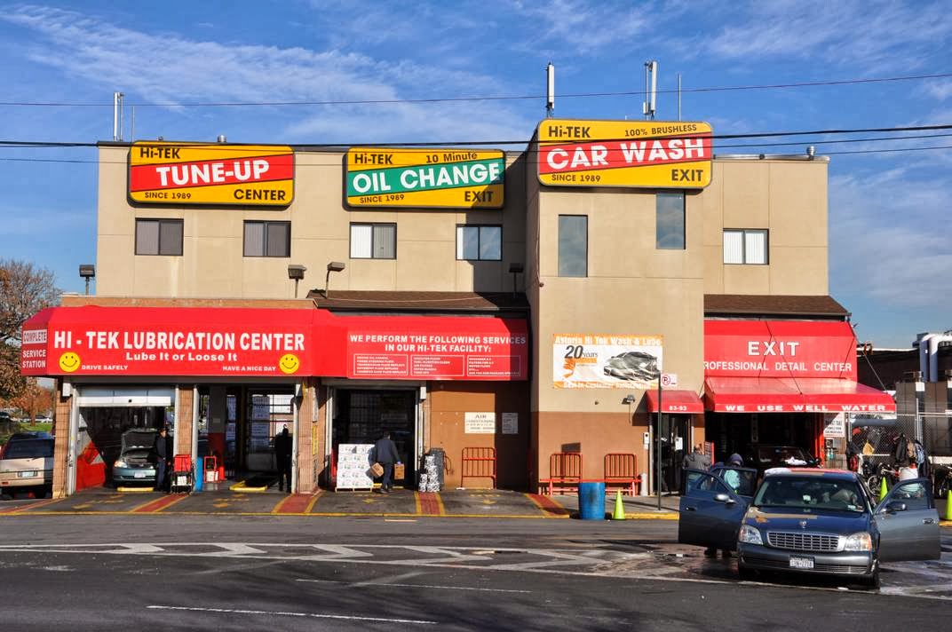 Photo of Hi-Tek Car Wash & Lube Inc. in Queens City, New York, United States - 1 Picture of Point of interest, Establishment, Car repair, Car wash