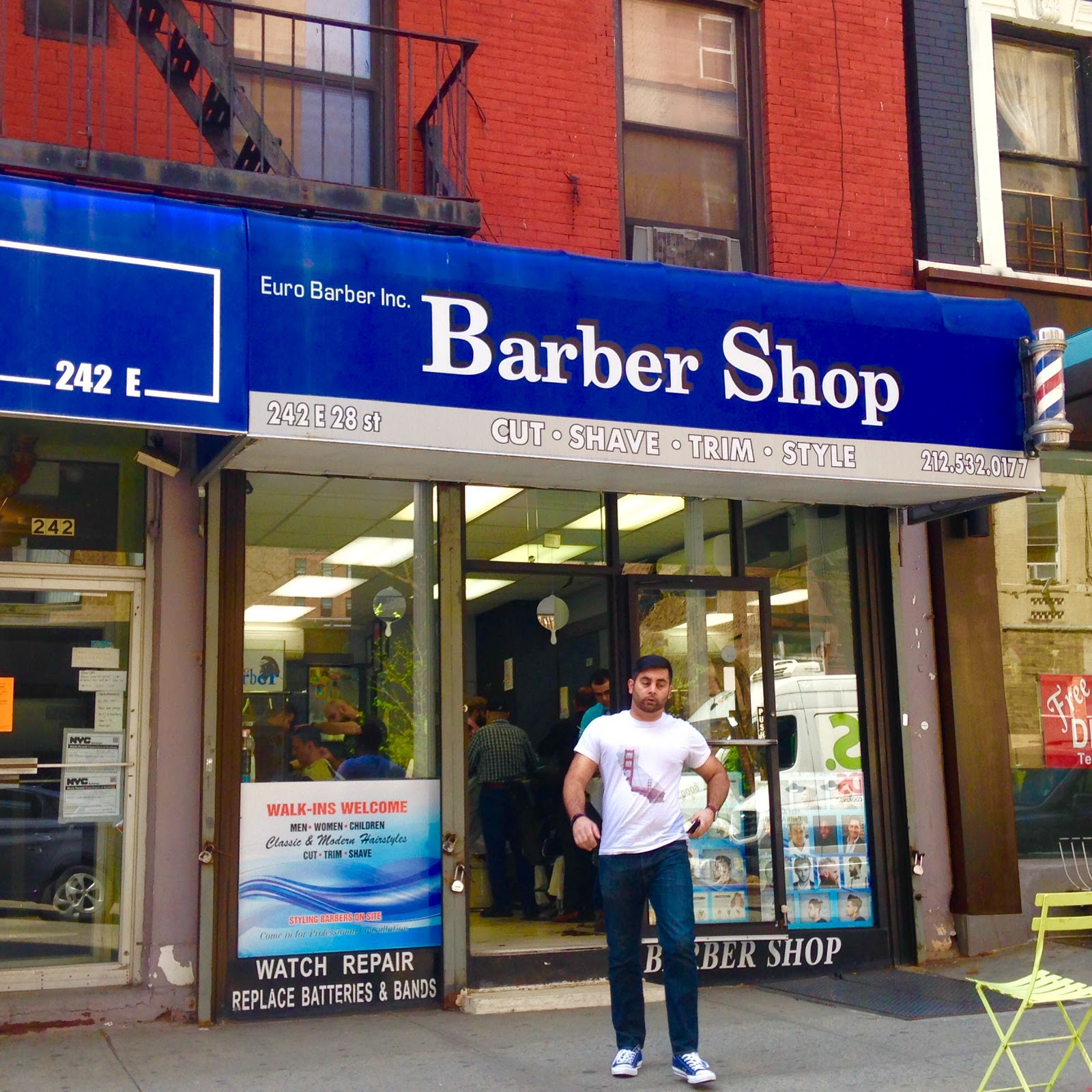 Photo of Euro Barber Shop in New York City, New York, United States - 7 Picture of Point of interest, Establishment, Health, Beauty salon, Hair care