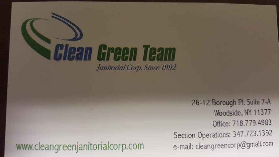 Photo of Clean Green Janitorial Corporation in Woodside City, New York, United States - 2 Picture of Point of interest, Establishment, Laundry