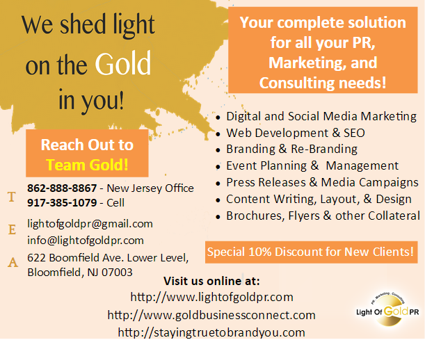 Photo of Light of Gold PR, Marketing, and Consulting in Bloomfield City, New Jersey, United States - 2 Picture of Point of interest, Establishment