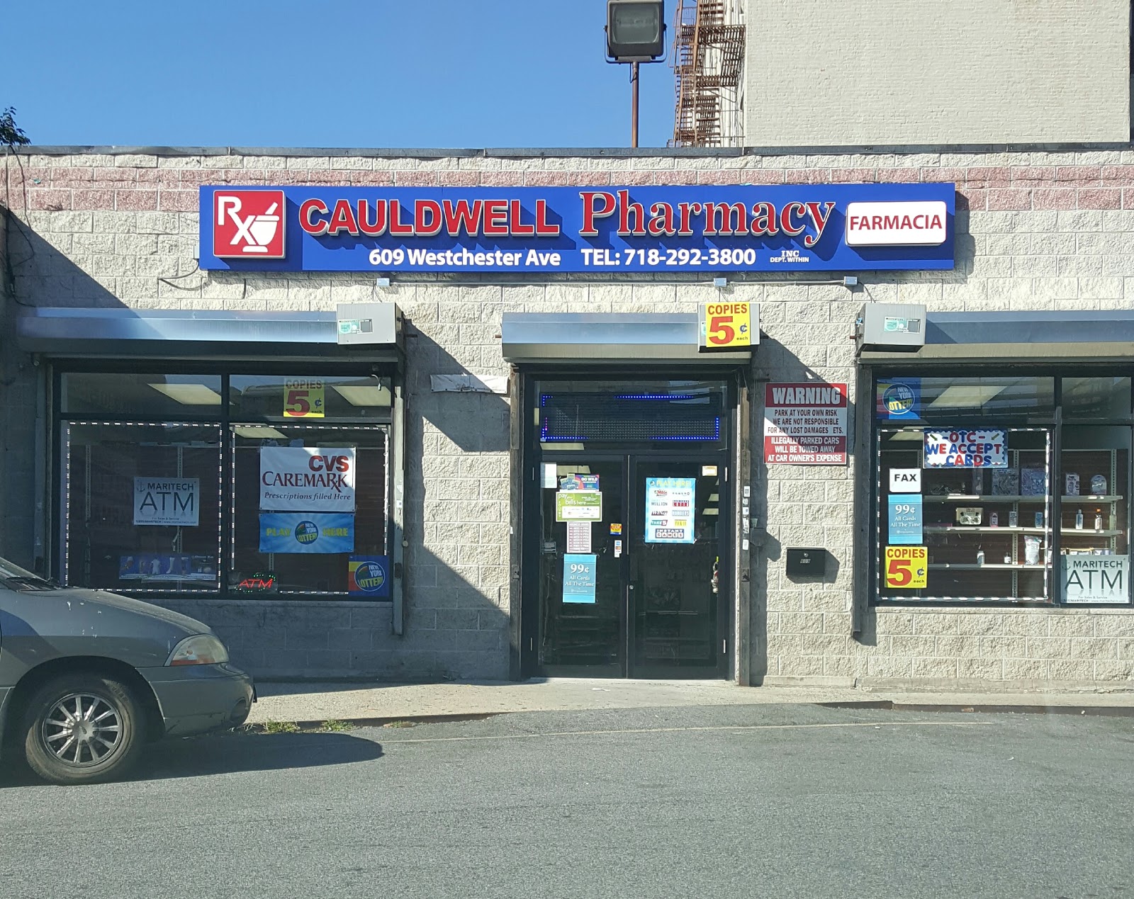 Photo of Cauldwell Pharmacy in New York City, New York, United States - 1 Picture of Point of interest, Establishment, Store, Health, Pharmacy