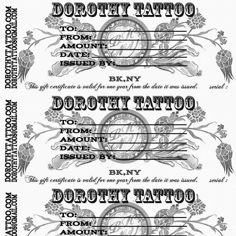Photo of Tattoos by Dorothy Lyczek in New York City, New York, United States - 4 Picture of Point of interest, Establishment, Store