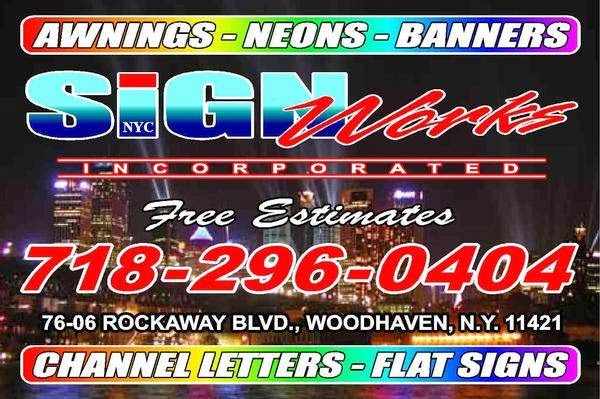 Photo of nyc sign works inc. in Woodhaven City, New York, United States - 1 Picture of Point of interest, Establishment, Store, Painter