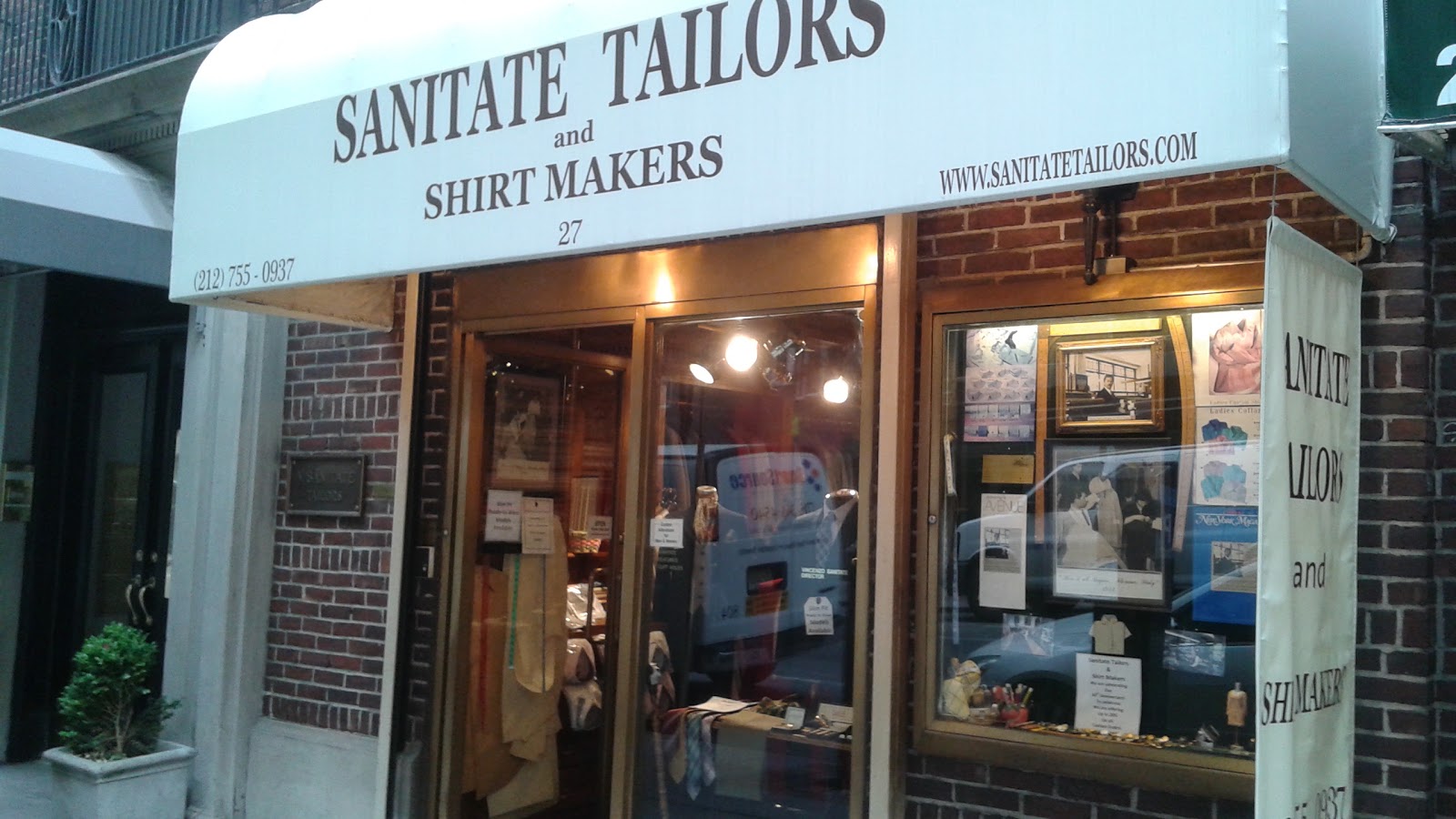 Photo of Sanitate Tailors & Shirtmakers in New York City, New York, United States - 3 Picture of Point of interest, Establishment