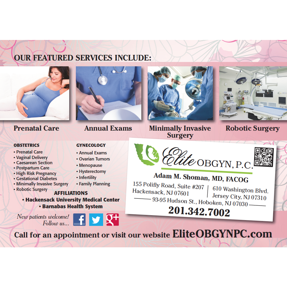 Photo of Elite OBGYN, PC in Hackensack City, New Jersey, United States - 6 Picture of Point of interest, Establishment, Health, Hospital, Doctor