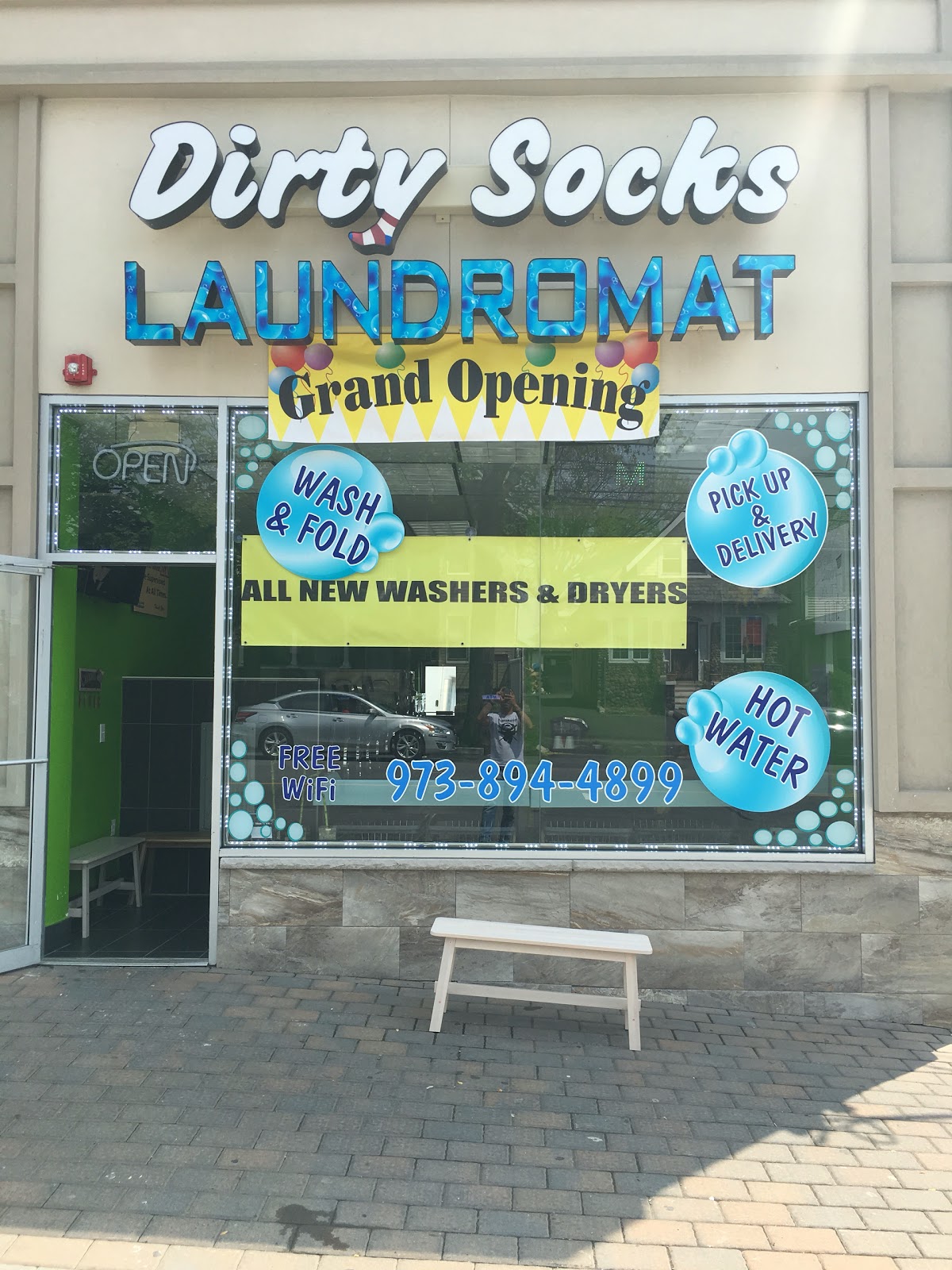 Photo of Dirty Socks Laundromat in Clifton City, New Jersey, United States - 1 Picture of Point of interest, Establishment, Laundry