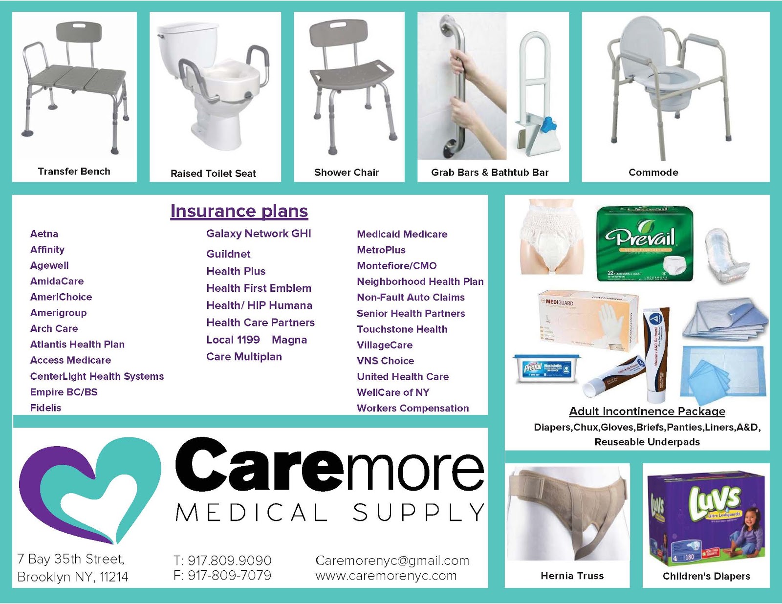 Photo of Caremore Medical Supply in New York City, New York, United States - 4 Picture of Point of interest, Establishment, Store, Health