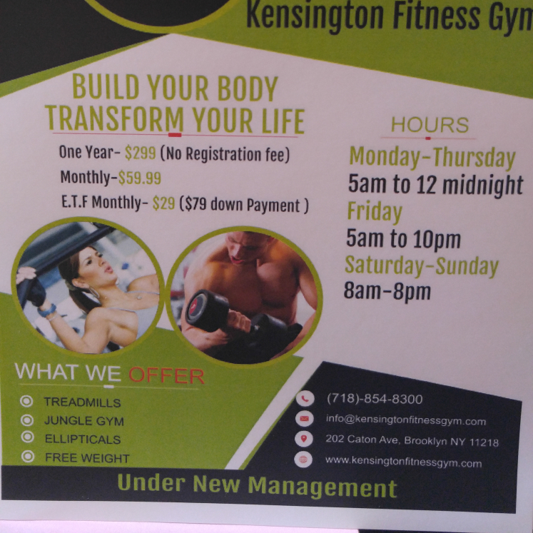 Photo of Kensington fitness gym in Brooklyn City, New York, United States - 4 Picture of Point of interest, Establishment, Health, Gym