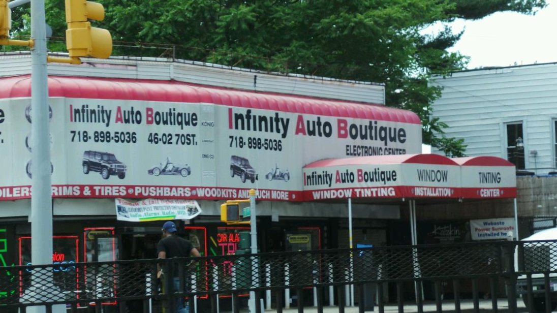 Photo of Infinity Auto Boutique in Woodside City, New York, United States - 1 Picture of Point of interest, Establishment, Store, Car repair, Electronics store