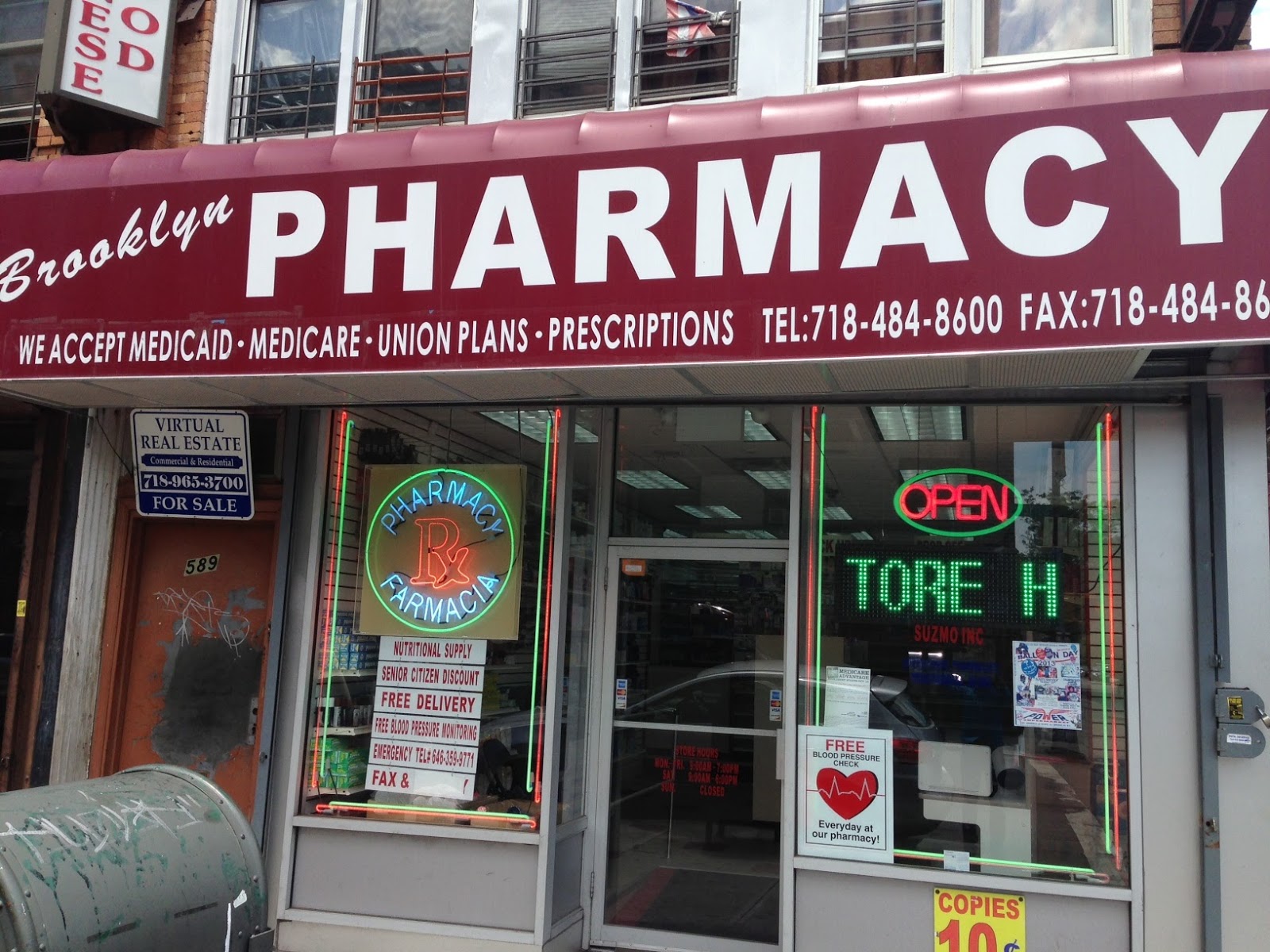 Photo of Brooklyn Pharmacy in Kings County City, New York, United States - 1 Picture of Point of interest, Establishment, Store, Health, Pharmacy