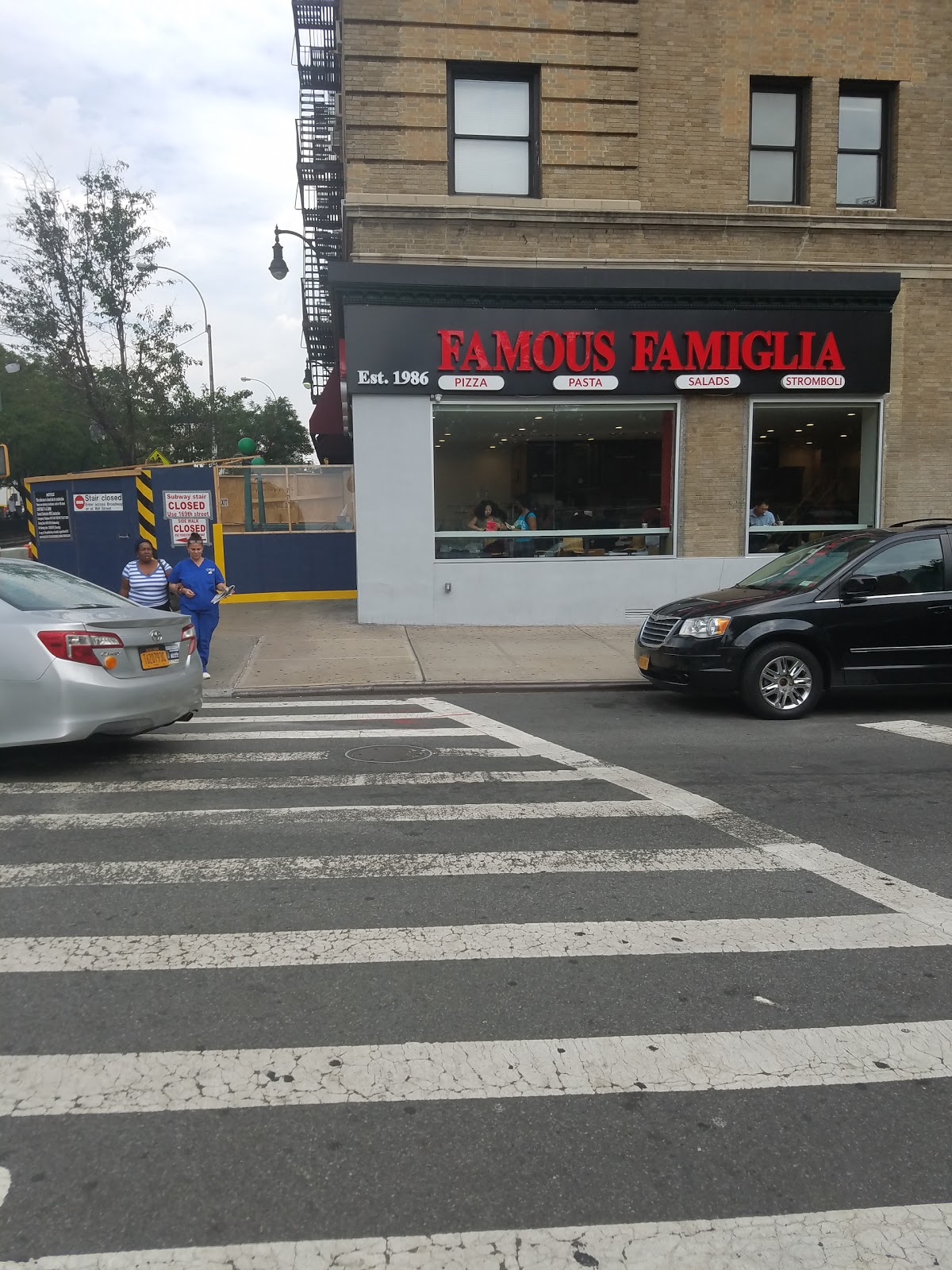 Photo of Famous Famiglia Pizzeria in New York City, New York, United States - 7 Picture of Restaurant, Food, Point of interest, Establishment, Meal takeaway