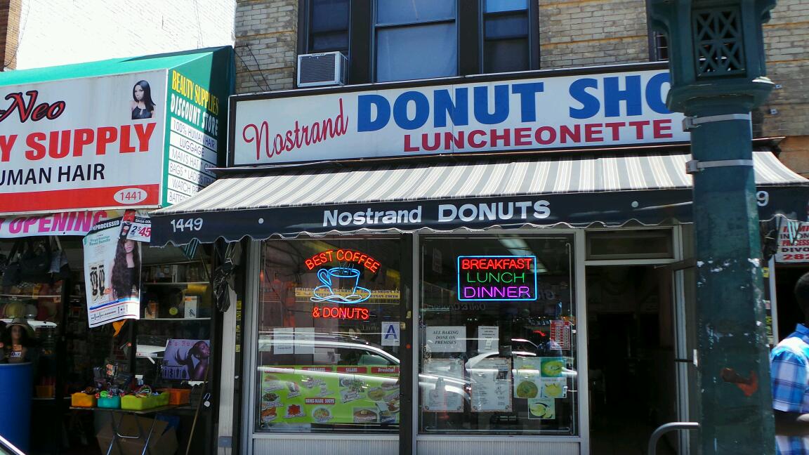Photo of Nostrand Donut Shop Inc in Kings County City, New York, United States - 1 Picture of Food, Point of interest, Establishment, Store, Bakery