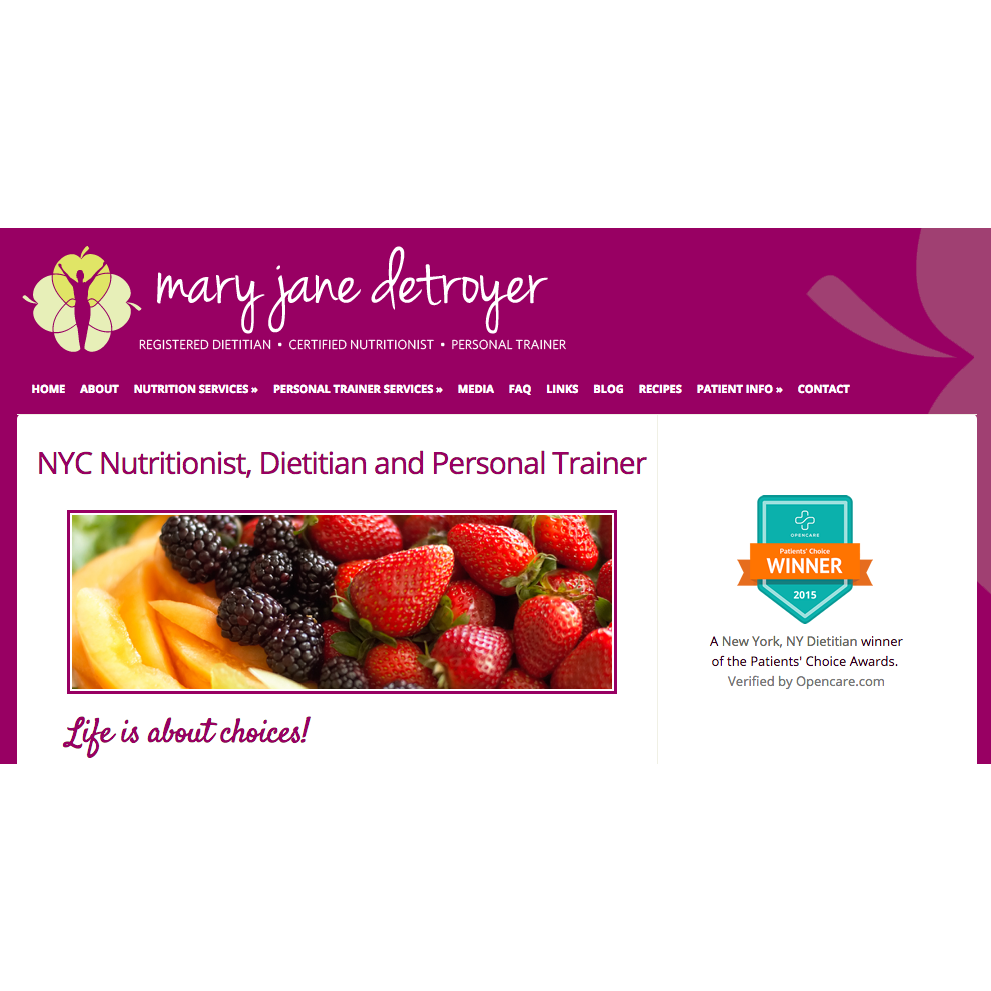 Photo of Mary Jane Detroyer - Dietitian Nutritionist Personal Trainer NYC in New York City, New York, United States - 4 Picture of Point of interest, Establishment, Health