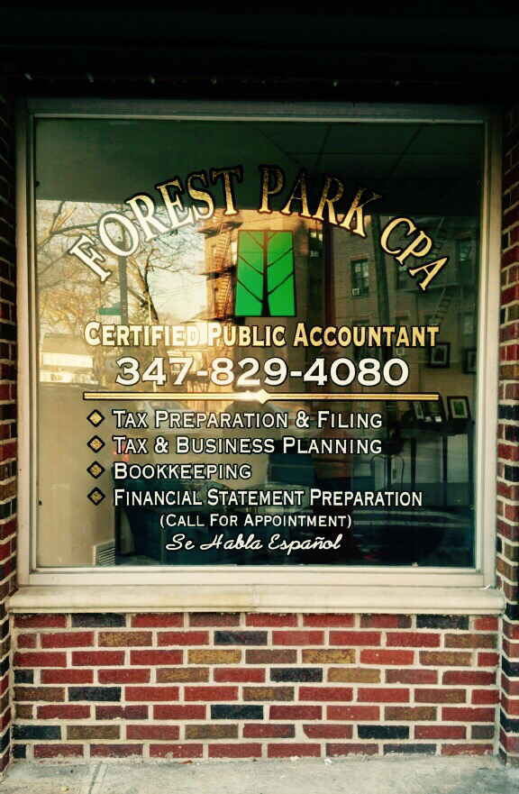 Photo of Forest Park CPA in Richmond Hill City, New York, United States - 2 Picture of Point of interest, Establishment, Finance, Accounting