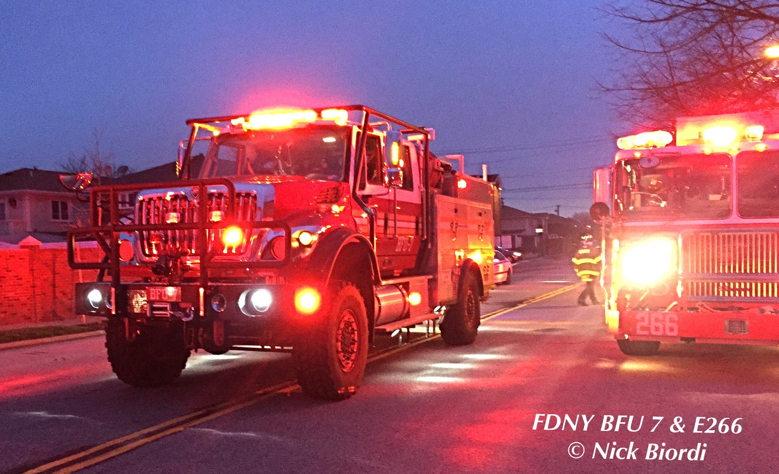 Photo of FDNY Engine 266 in Queens City, New York, United States - 2 Picture of Point of interest, Establishment, Fire station
