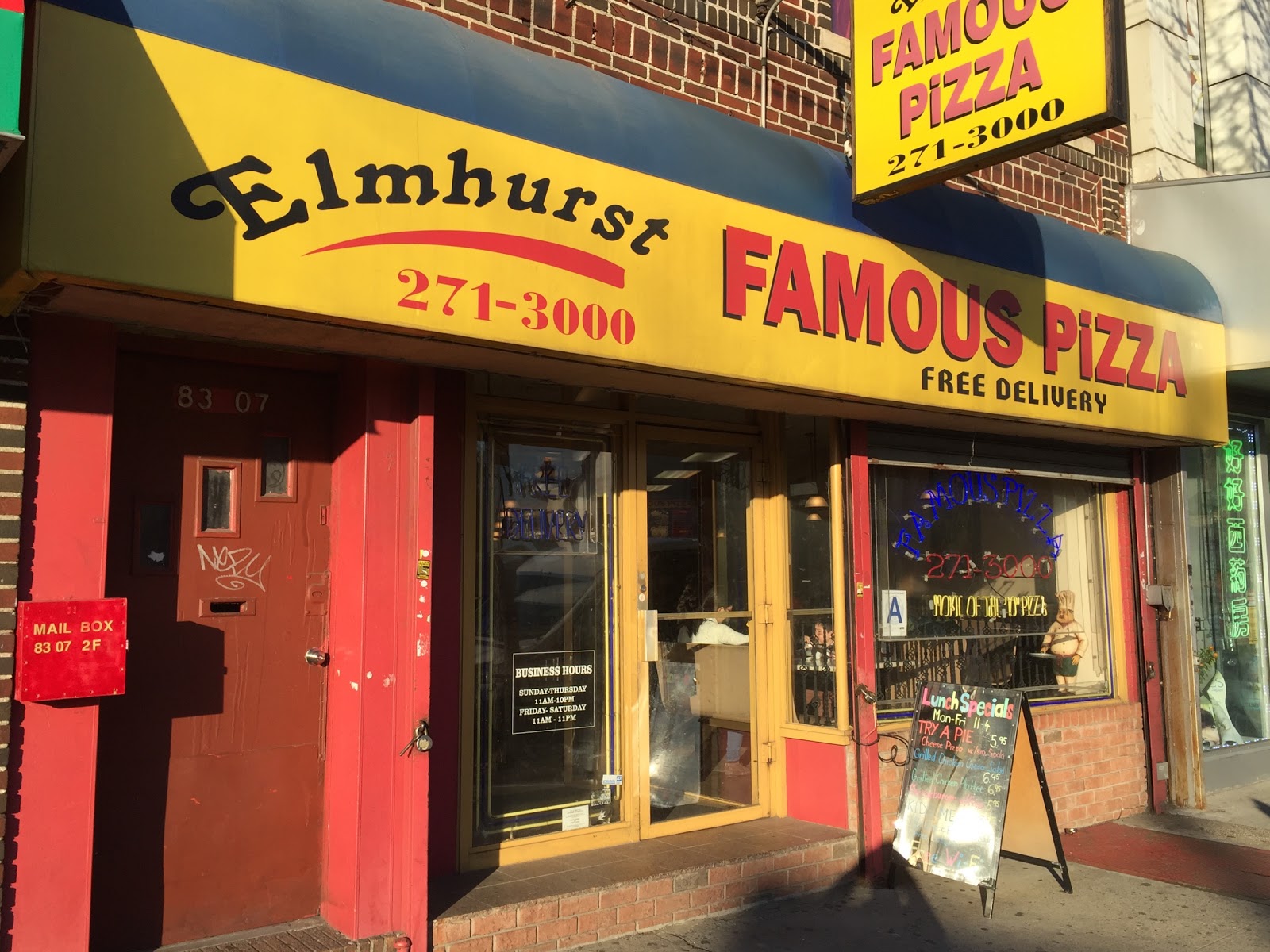 Photo of Elmhurst Famous Pizza in Queens City, New York, United States - 1 Picture of Restaurant, Food, Point of interest, Establishment