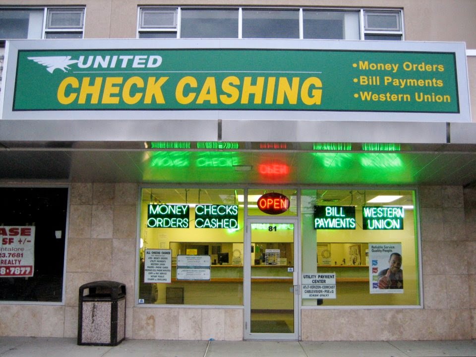 Photo of United Check Cashing in Garfield City, New Jersey, United States - 1 Picture of Point of interest, Establishment, Finance