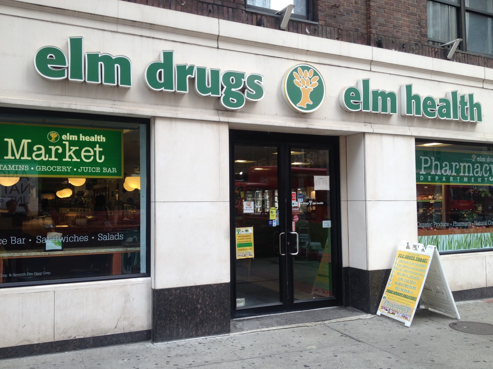 Photo of Elm Health in New York City, New York, United States - 1 Picture of Restaurant, Food, Point of interest, Establishment, Store, Health, Grocery or supermarket, Pharmacy