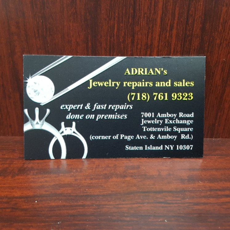 Photo of Adrian's Jewelry repairs and sales in Staten Island City, New York, United States - 2 Picture of Point of interest, Establishment