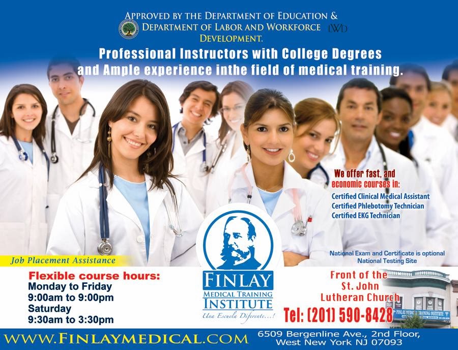 Photo of Finlay Medical Training Institute in West New York City, New Jersey, United States - 1 Picture of Point of interest, Establishment, Health