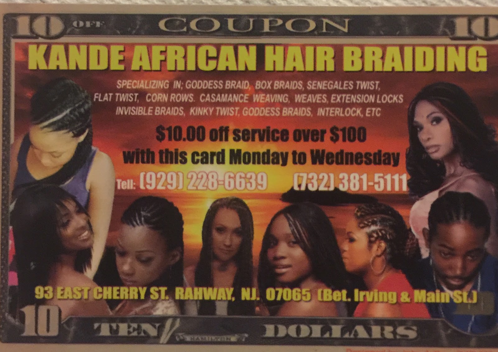 Photo of Kande African Hair Braiding in Rahway City, New Jersey, United States - 2 Picture of Point of interest, Establishment, Hair care