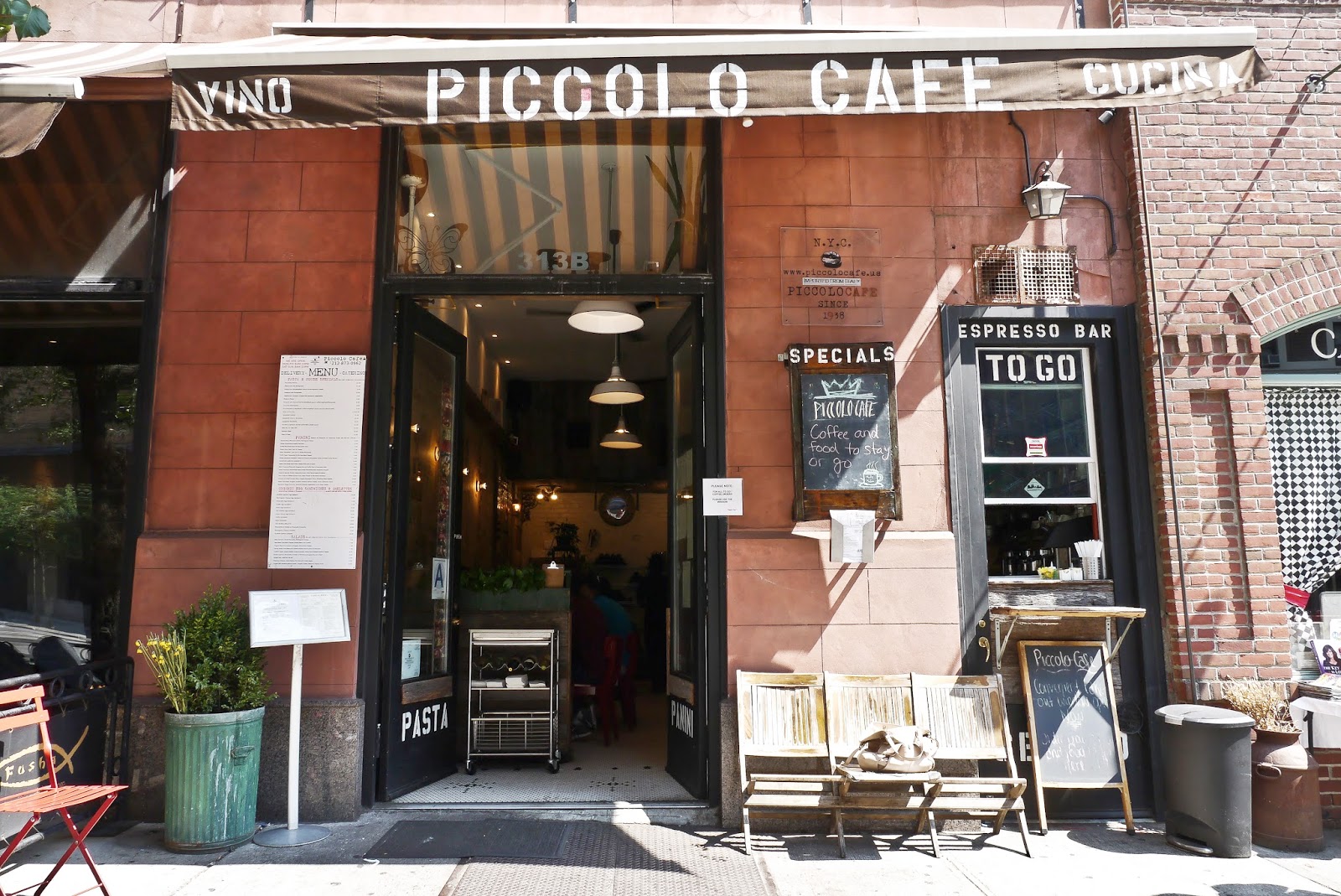 Photo of Piccolo Cafe in New York City, New York, United States - 1 Picture of Restaurant, Food, Point of interest, Establishment, Store, Cafe