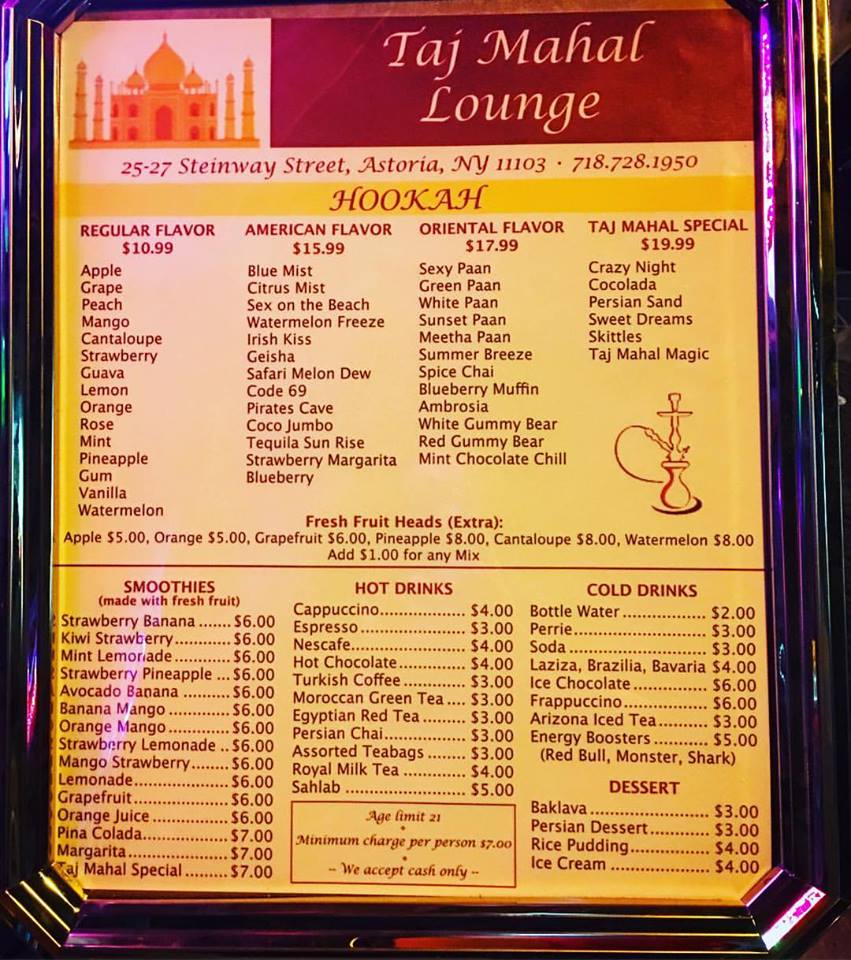 Photo of Taj Mahal Lounge in New York City, New York, United States - 4 Picture of Food, Point of interest, Establishment, Cafe, Bar, Night club