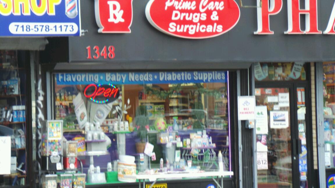 Photo of Prime Care Drugs & Surgicals in Kings County City, New York, United States - 1 Picture of Point of interest, Establishment, Store, Health, Pharmacy