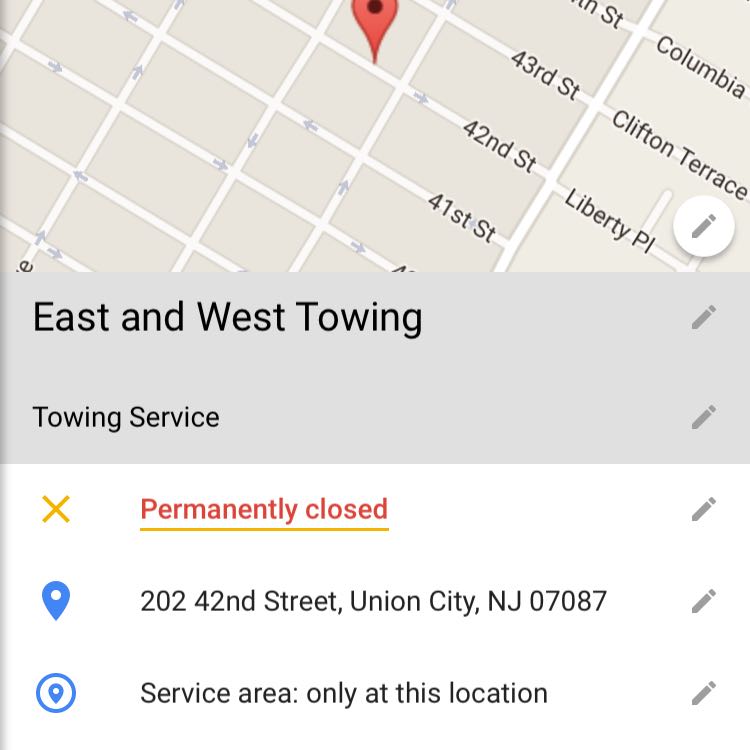 Photo of East and West Towing in Union City, New Jersey, United States - 1 Picture of Point of interest, Establishment