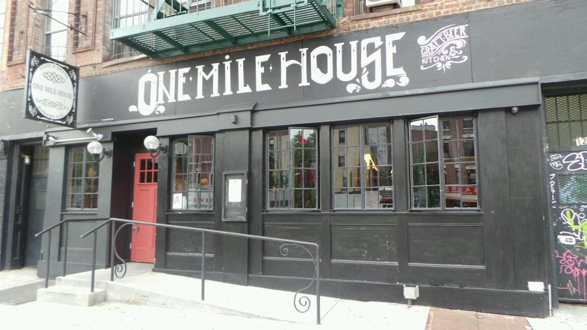 Photo of One Mile House Bar in New York City, New York, United States - 1 Picture of Restaurant, Food, Point of interest, Establishment, Bar