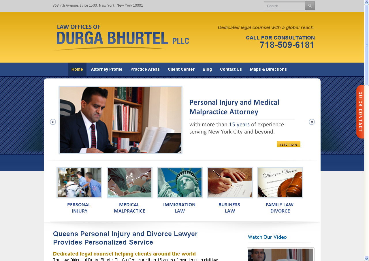 Photo of Law Offices of Durga Bhurtel PLLC in Queens City, New York, United States - 2 Picture of Point of interest, Establishment, Lawyer