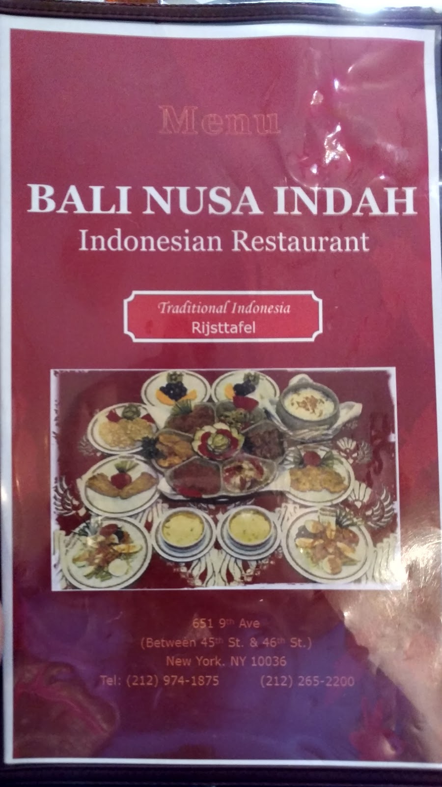 Photo of Bali Nusa Indah in New York City, New York, United States - 9 Picture of Restaurant, Food, Point of interest, Establishment